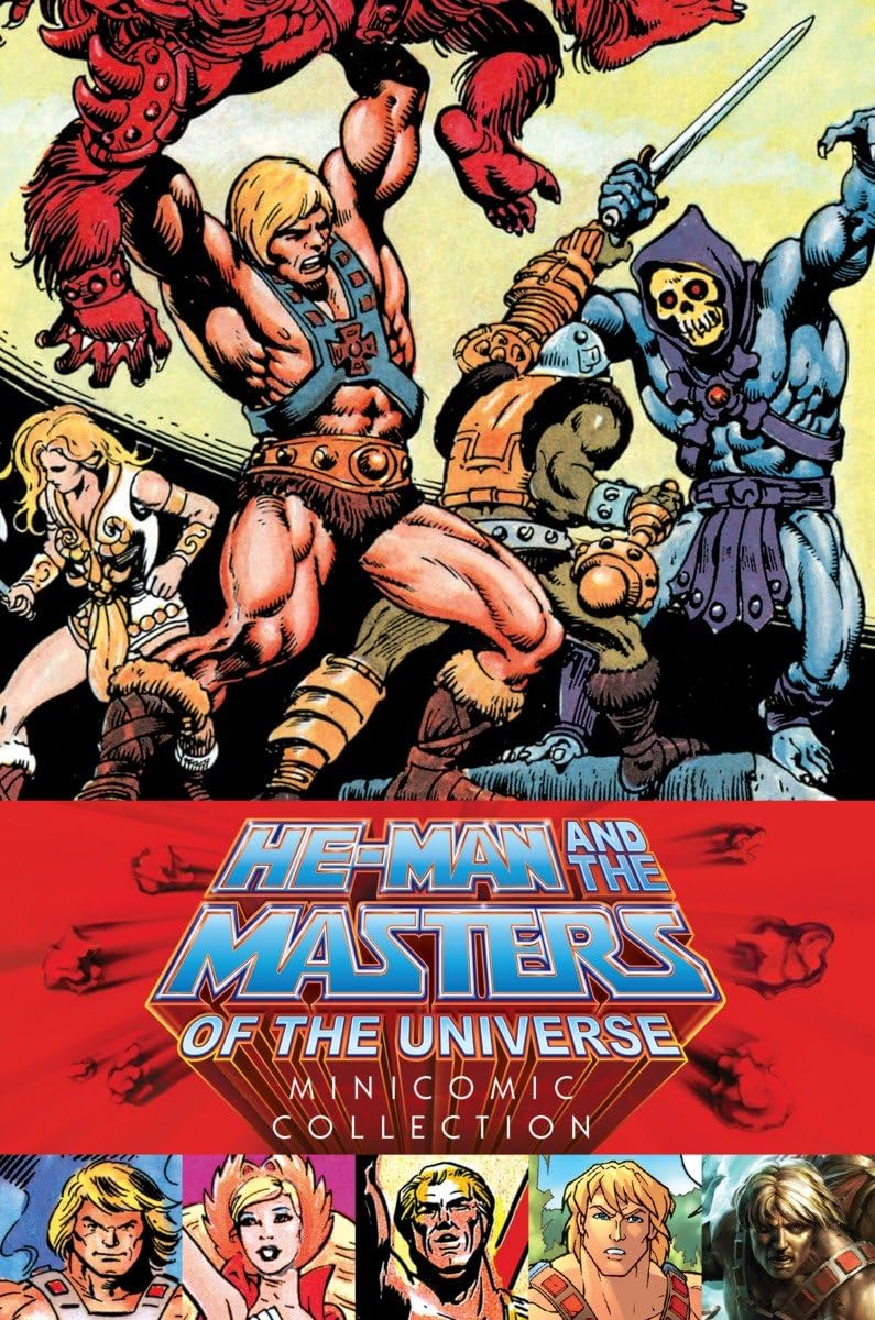HeMan and the Masters of the Universe Minicomic Collection,Used