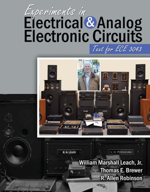 Experiments in Electrical and Analog Electronic Circuits: Text for Ece 3043,Used