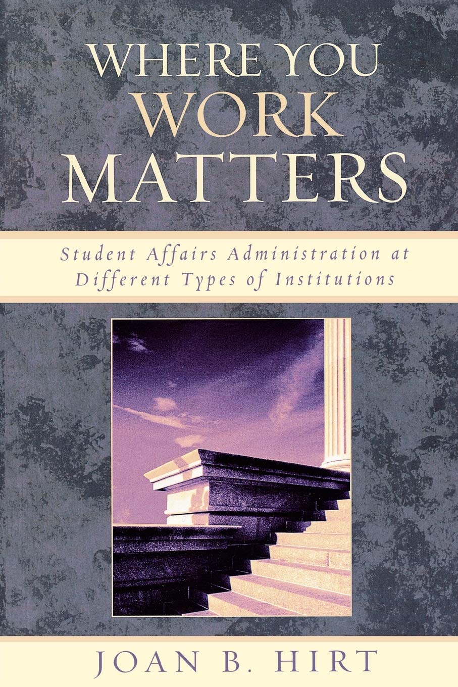 Where You Work Matters: Student Affairs Administration at Different Types of Institutions (American College Personnel Associatio,Used