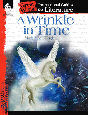 A Wrinkle in Time: Study Guide (Instructional material for 48th Grades) (Great Works),Used