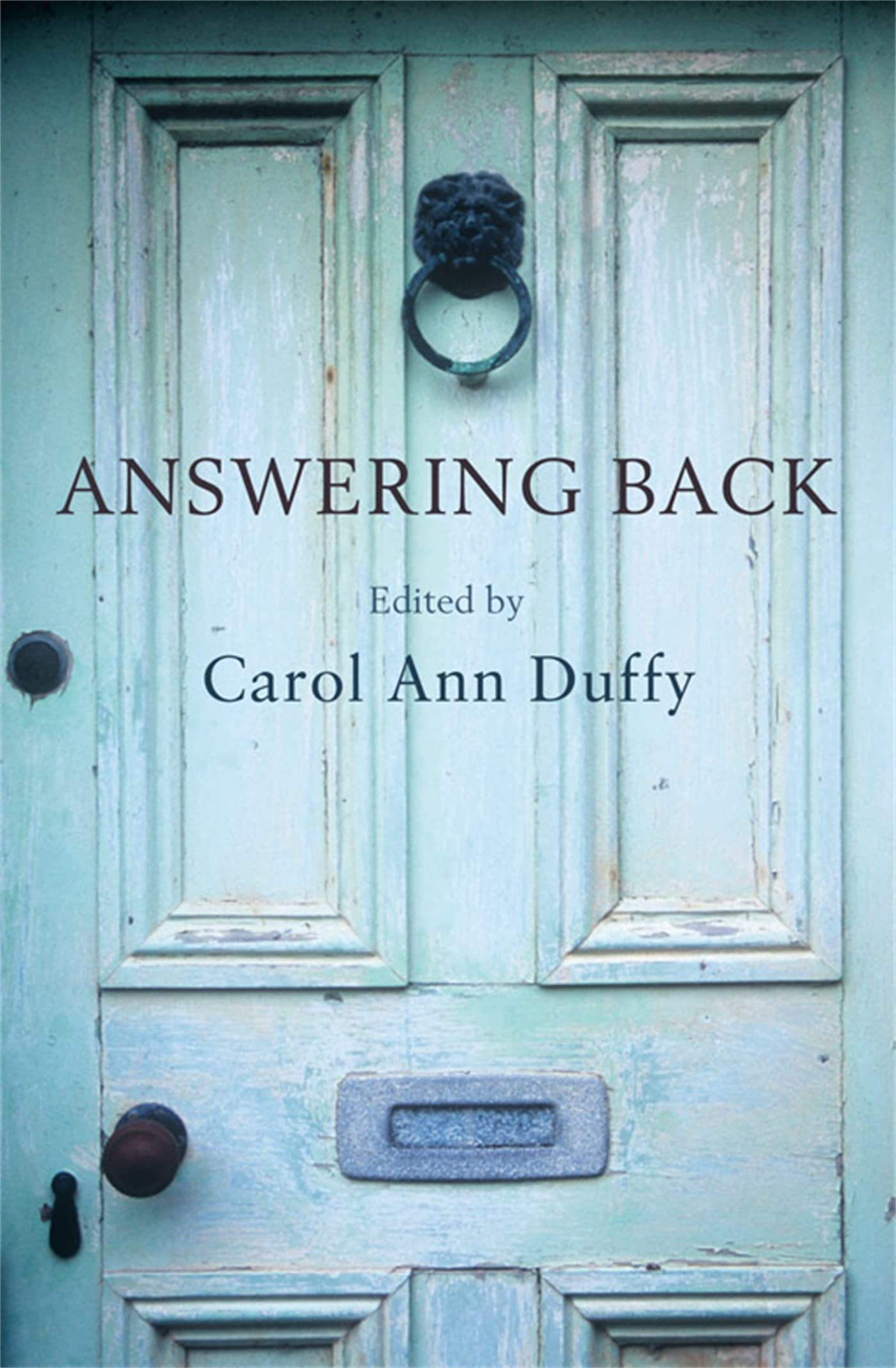 Answering Back: Living Poets Reply to the Poetry of the Past,Used