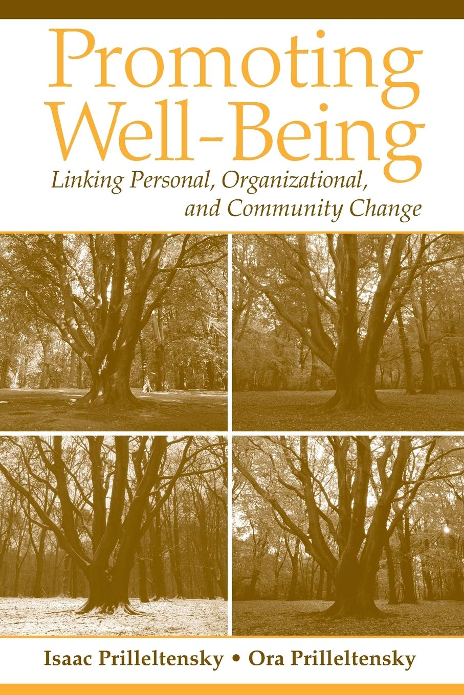 Promoting WellBeing: Linking Personal, Organizational, and Community Change,Used