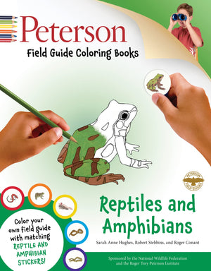 Peterson Field Guide Coloring Books: Reptiles and Amphibians (Peterson Field Guide ColorIn Books),Used