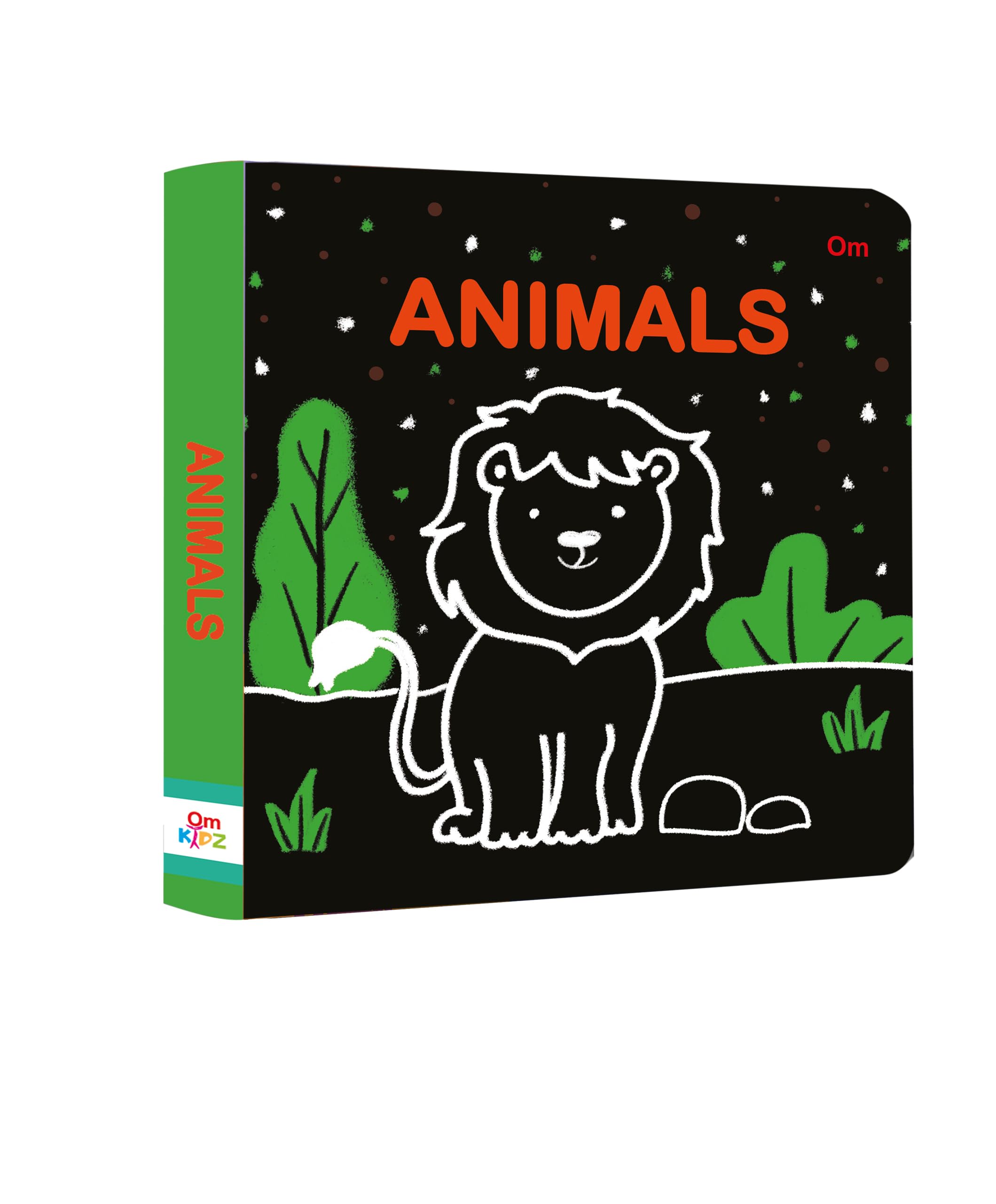Board Book: Animals - High Contrast Board Book For Children