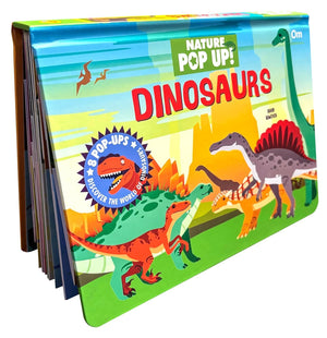 Pop Up Dinosaurs Book For Kids: Interactive Learning With Adventure Pop-Up Scenes | Explore Jurassic World | Facts, Flaps & Fun Prehistoric Creatures ... Dinosaurs | ChildrenS Nature Pop Up Book