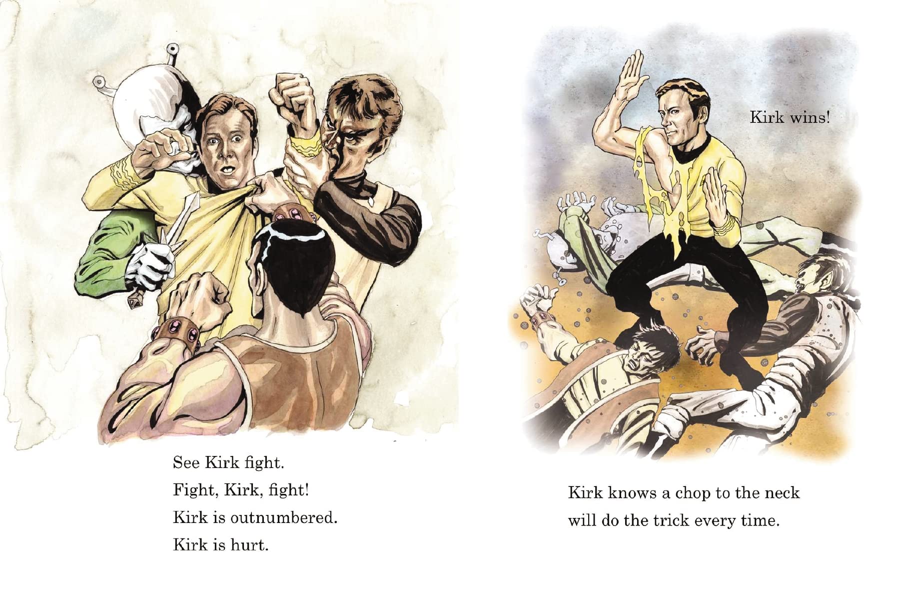 Fun with Kirk and Spock: Watch Kirk and Spock Go Boldly Where No Parody has Gone Before! (Star Trek Gifts, Book for Trekkies, Mo,Used
