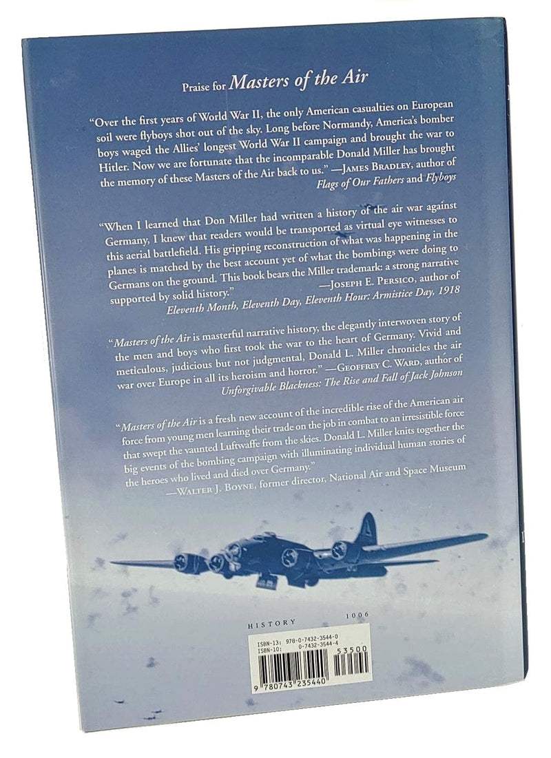 Masters of the Air: America's Bomber Boys Who Fought the Air War Against Nazi Germany,Used