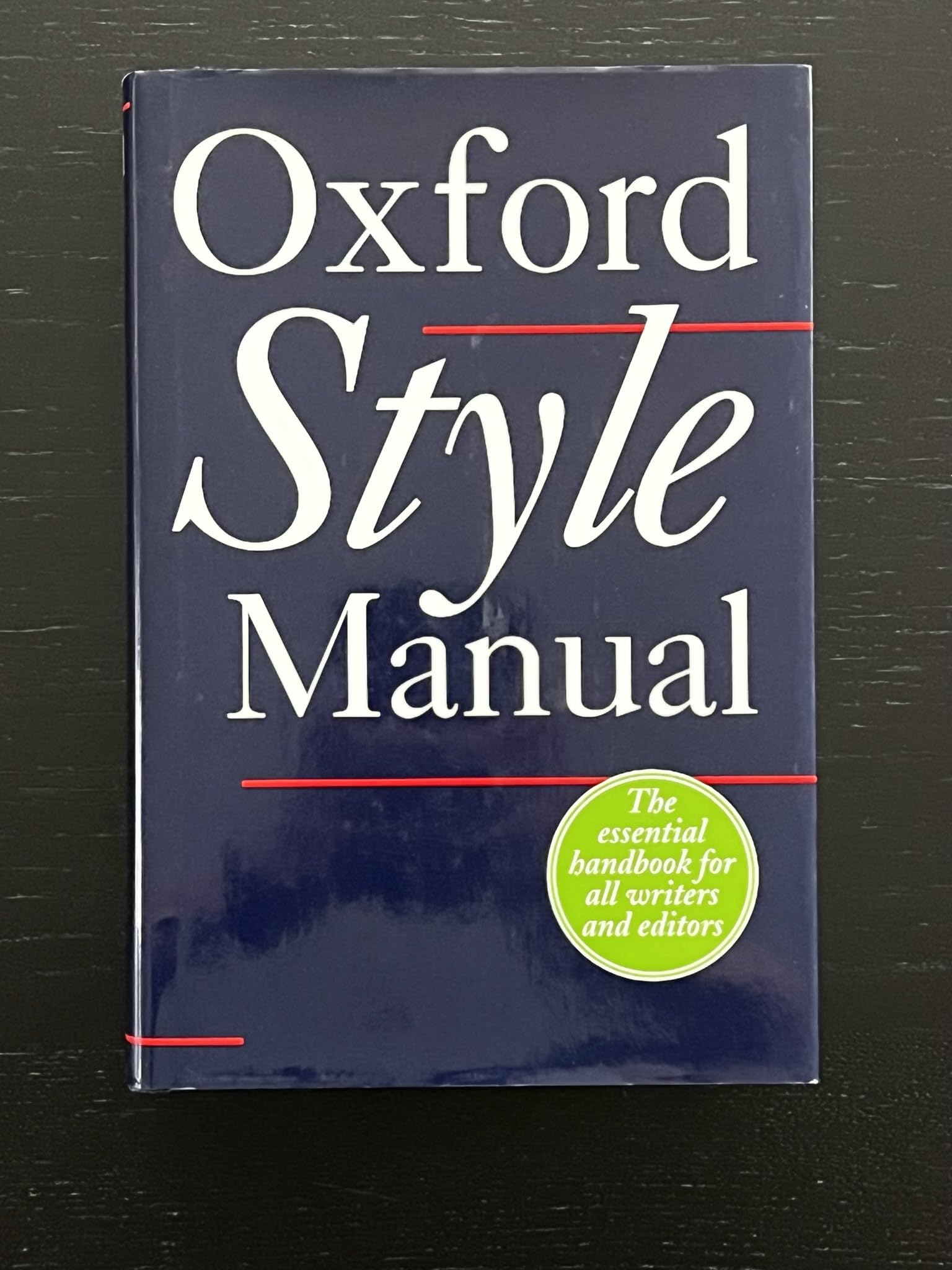 The Oxford Style Manual,Used