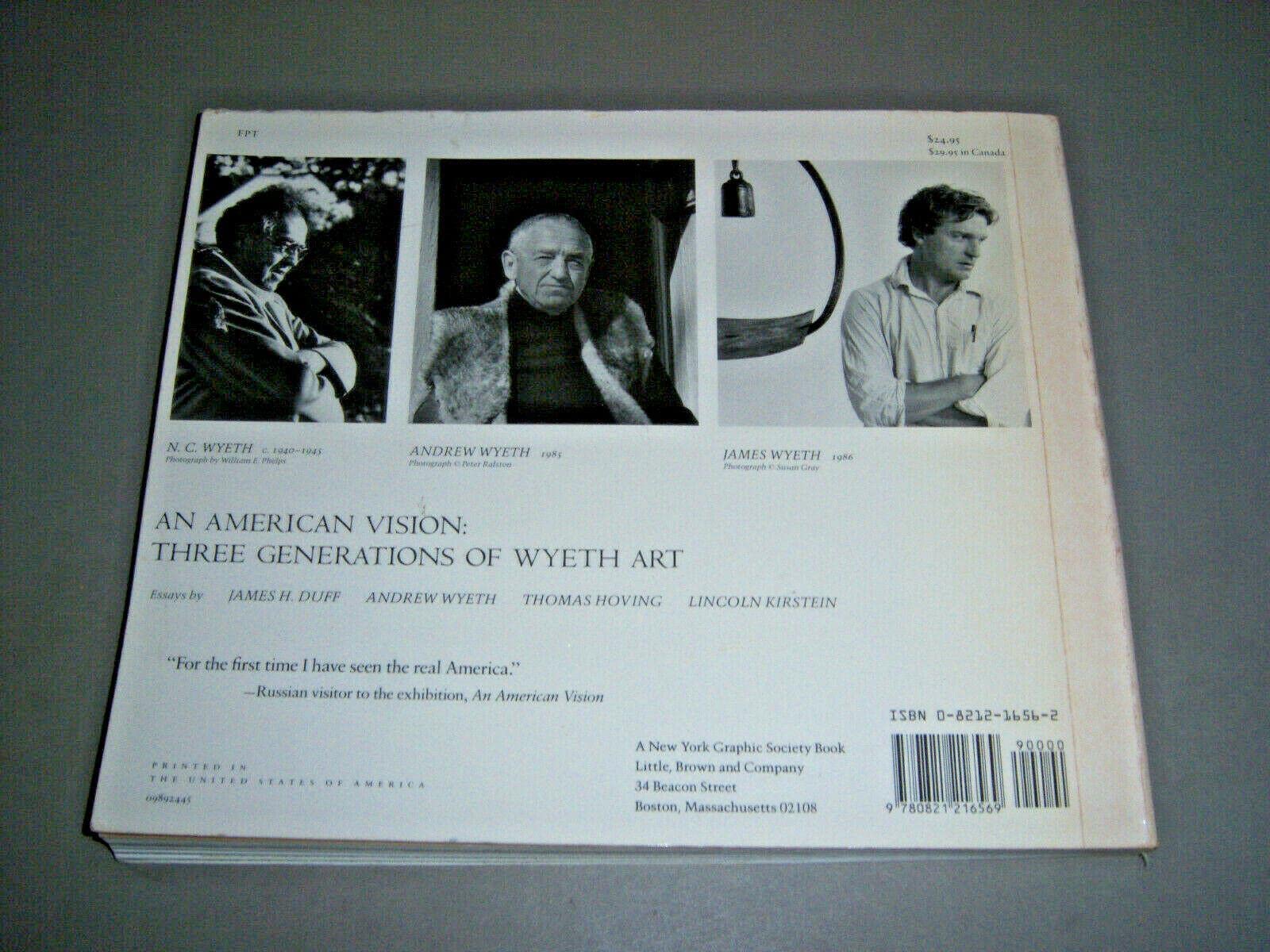An American Vision: Three Generations Of Wyeth Art: N.C. Wyeth, Andrew Wyeth, James Wyeth