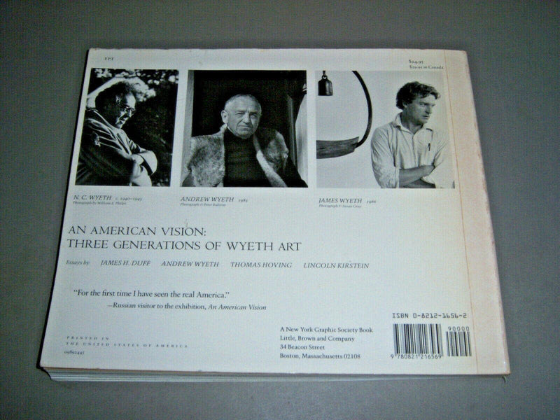 An American Vision: Three Generations Of Wyeth Art: N.C. Wyeth, Andrew Wyeth, James Wyeth