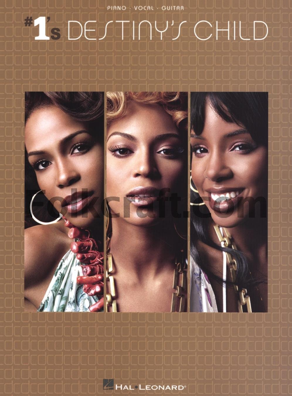 Destiny's Child  #1's (Piano/Vocal/guitar Artist Songbook),Used