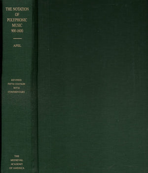 The Notation Of Polyphonic Music, 9001600,New