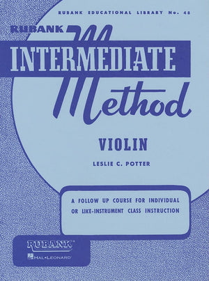 Rubank Intermediate Methods  Violin (Rubank Educational Library),New