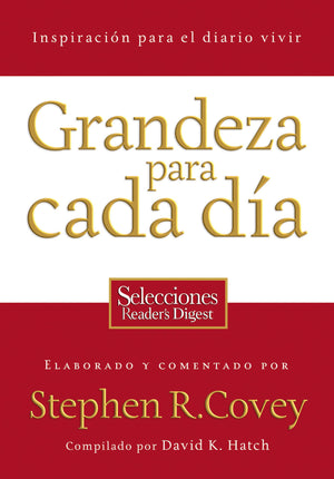 Grandeza Para Cada Da: Inspiracin Para El Diario Vivir (Spanish Edition),Used