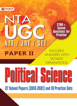 Nta Ugc Net/Jrf/Set Paper 2 Political Science 27 Solved Papers (20122021) And 10 Practice Sets