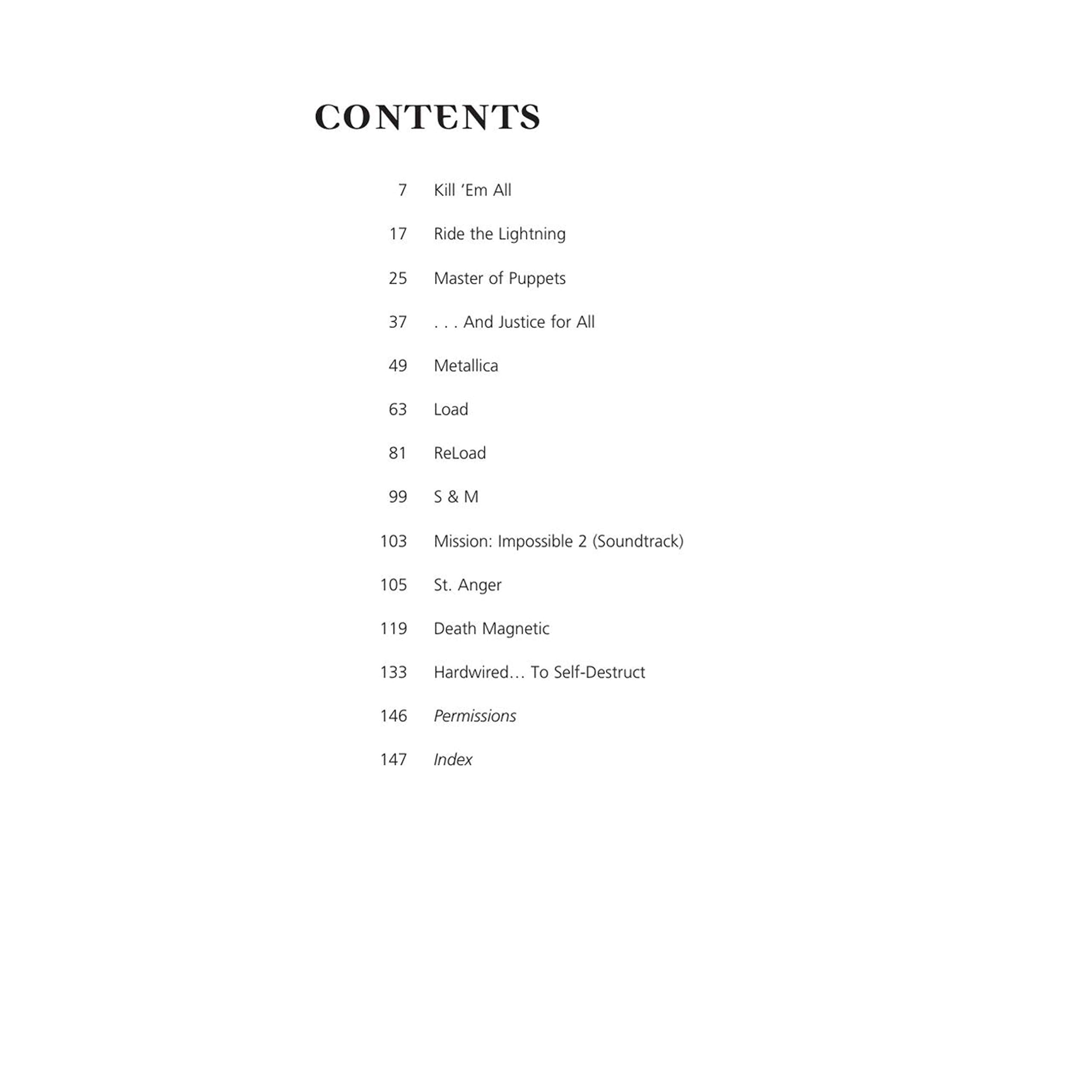 Metallica  The Complete Lyrics,New