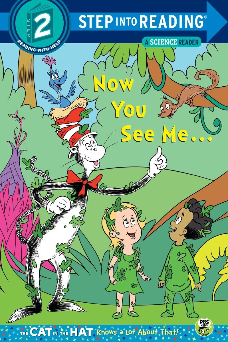 Now You See Me... (Dr. Seuss/Cat In The Hat) (Step Into Reading)-used