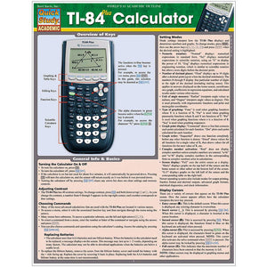 Ti 84 Plus Calculator (Quick Study Academic),Used