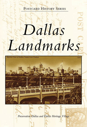 Dallas Landmarks (Postcard History Series),Used