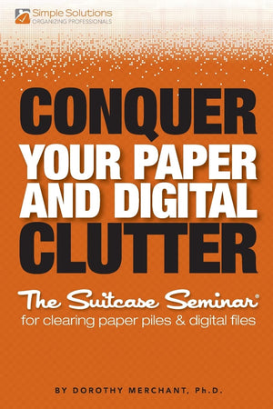 Conquer Your Paper And Digital Clutter,Used