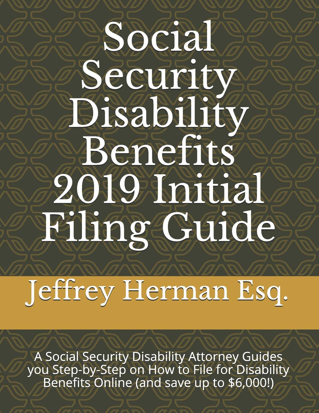 Social Security Disability Benefits 2019 Initial Filing Guide: A Social Security Disability Attorney Guides you StepbyStep How,Used