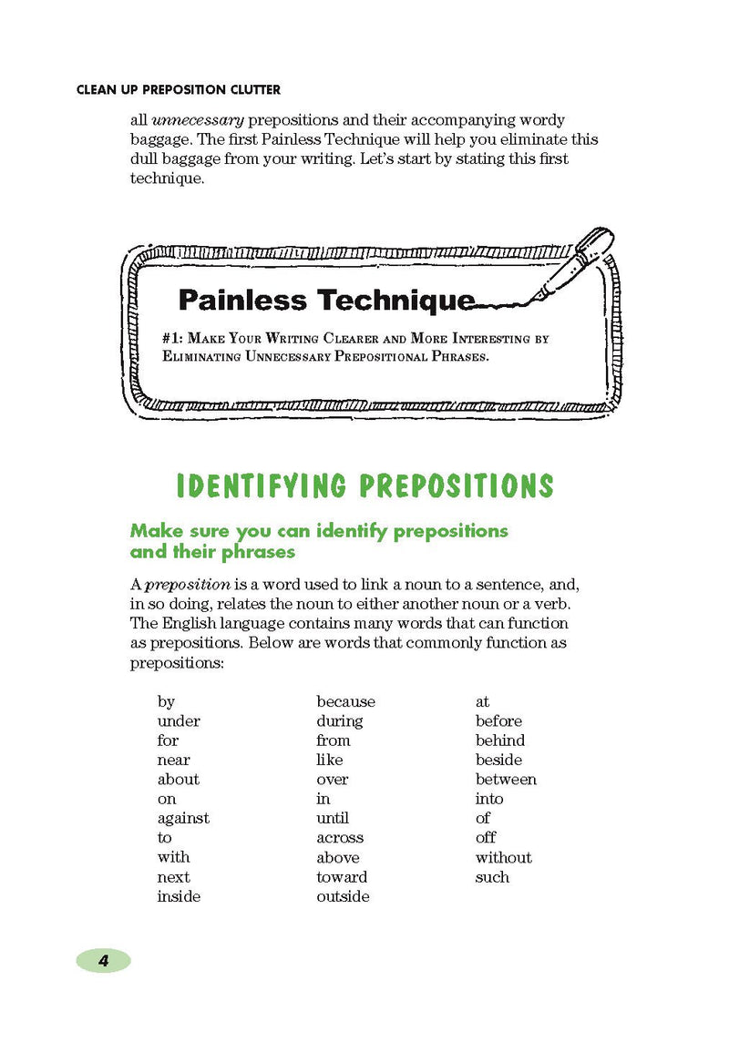 Painless Writing (Barron's Painless),New