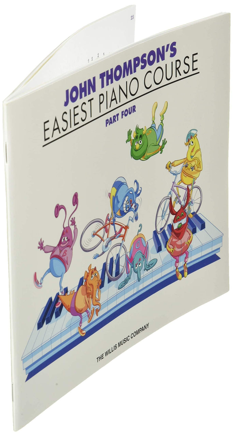John Thompson's Easiest Piano Course  Part 4  Book Only,Used