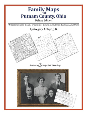 Family Maps of Putnam County, Ohio,Used