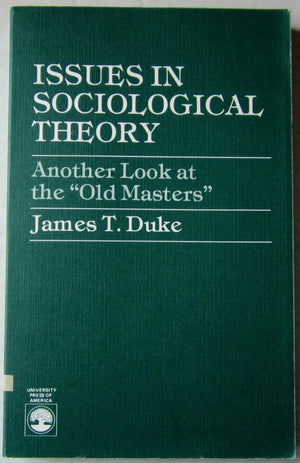 Issues in Sociological Theory,Used