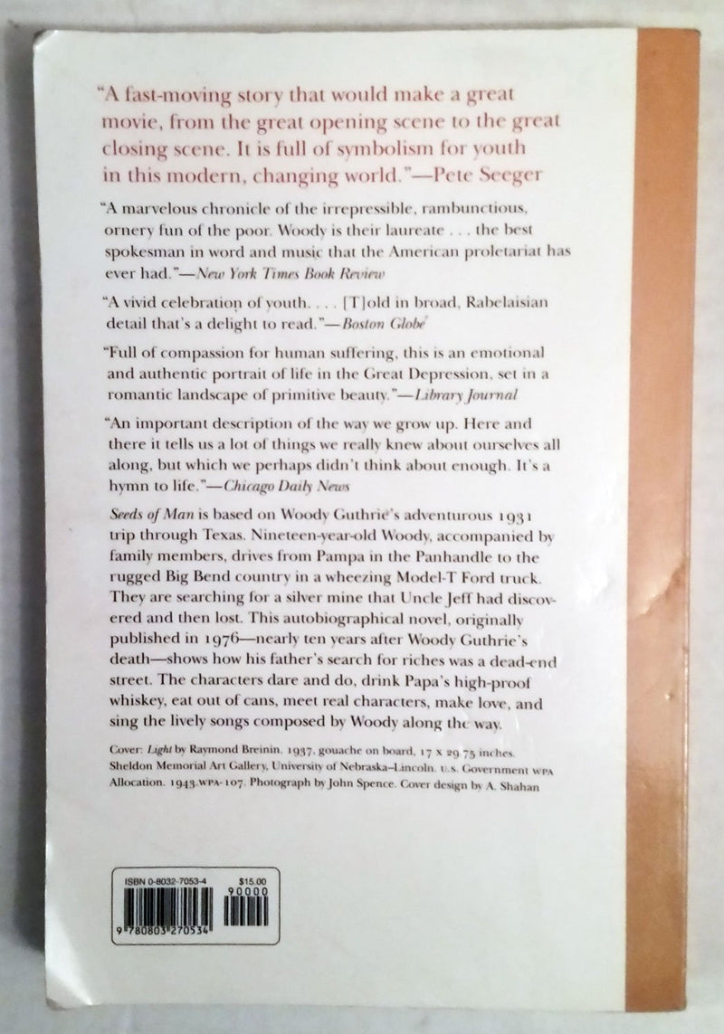 Seeds of Man: An Experience Lived and Dreamed,Used