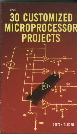 30 Customized Microprocessor Projects,Used