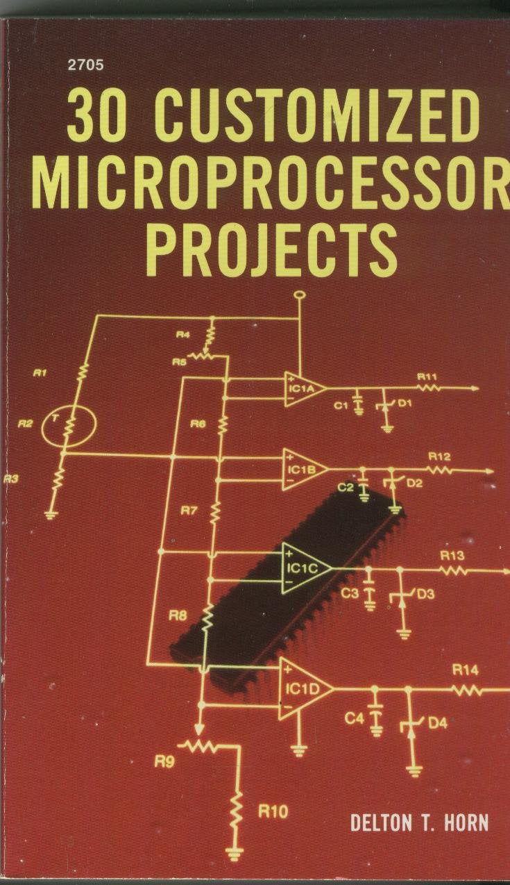 30 Customized Microprocessor Projects,Used