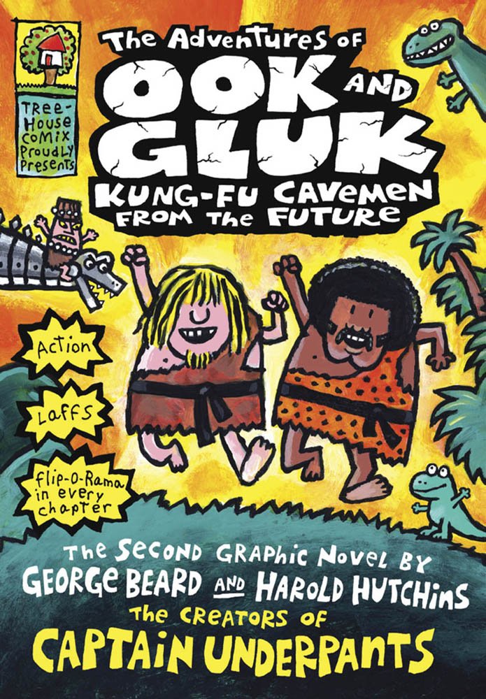 The Adventures Of Ook And Gluk: Kung Fu Cavemen From The Future (Captain Underpants),New