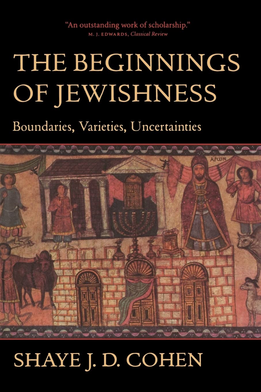 The Beginnings of Jewishness: Boundaries, Varieties, Uncertainties (Hellenistic Culture and Society) (Volume 31),Used