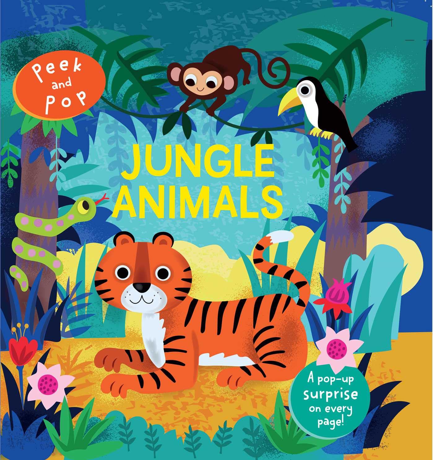 Peek And Pop: Jungle Animals