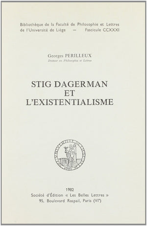 Stig Dagerman et l'existentialisme,Used