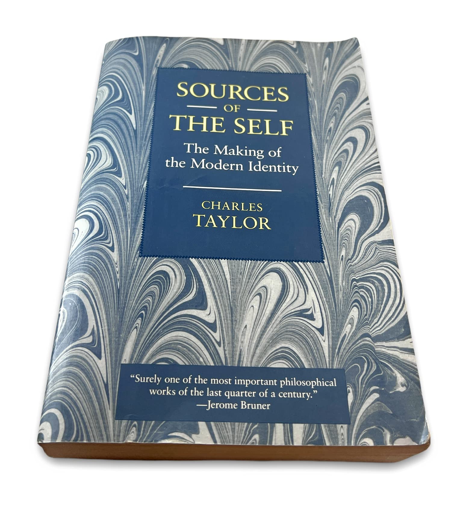 Sources Of The Self: The Making Of The Modern Identity,Used