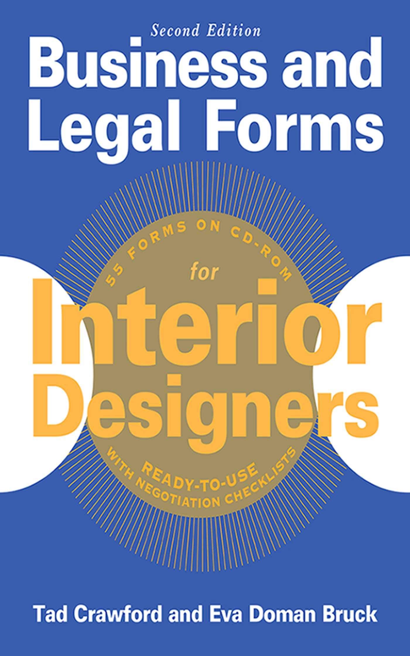 Business and Legal Forms for Interior Designers, Second Edition (Business and Legal Forms Series),New