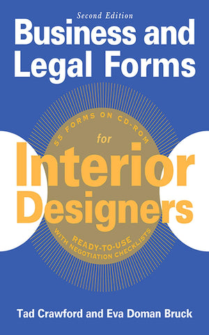 Business and Legal Forms for Interior Designers, Second Edition (Business and Legal Forms Series),New