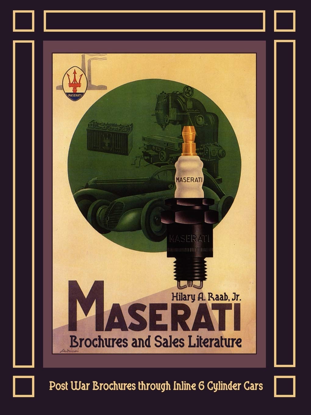 Maserati Brochures and Sales Literature  Post War Brochures through Inline 6 Cylinder Cars,Used