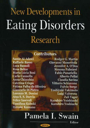 New Developments in Eating Disorders Research,Used
