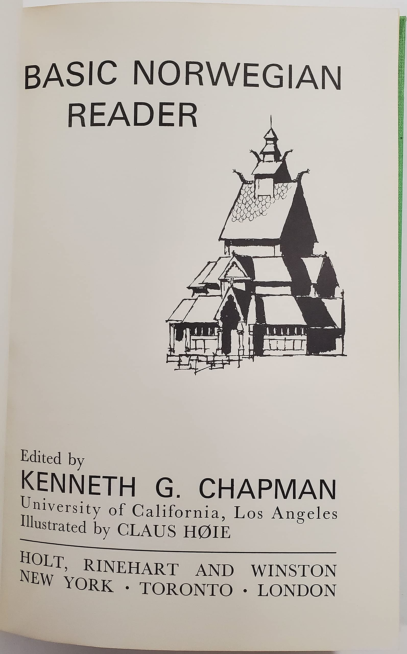 Basic Norwegian Reader,Used