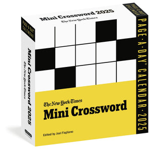 The New York Times Mini Crossword PageADay Calendar 2025: For Crossword Beginners And Puzzle Pros