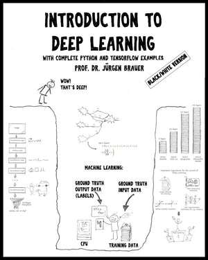 Introduction to Deep Learning (Black/White version): with complete Python and TensorFlow examples,Used