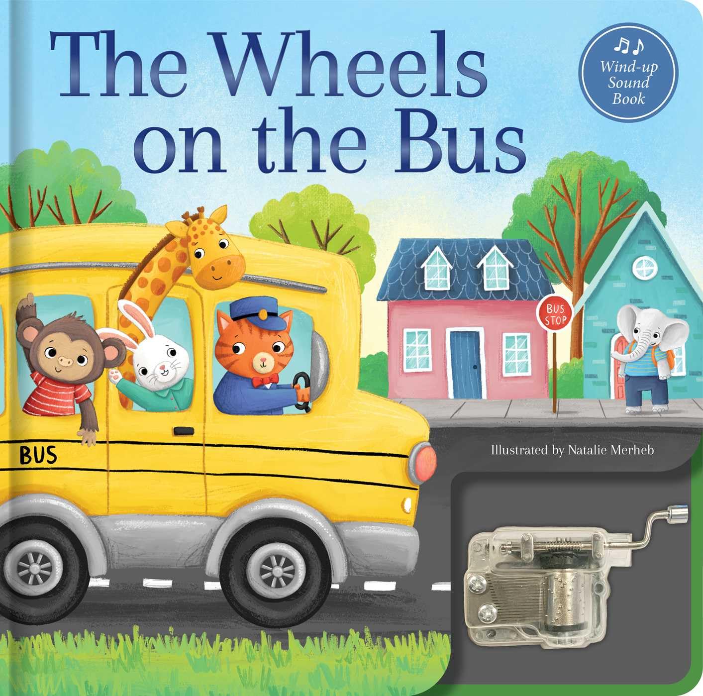 The Wheels On The Bus: A Musical Book: WindUp Music Box Book