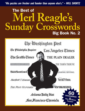 The Best Of Merl Reagle'S Sunday Crosswords: Big Book No. 2,New
