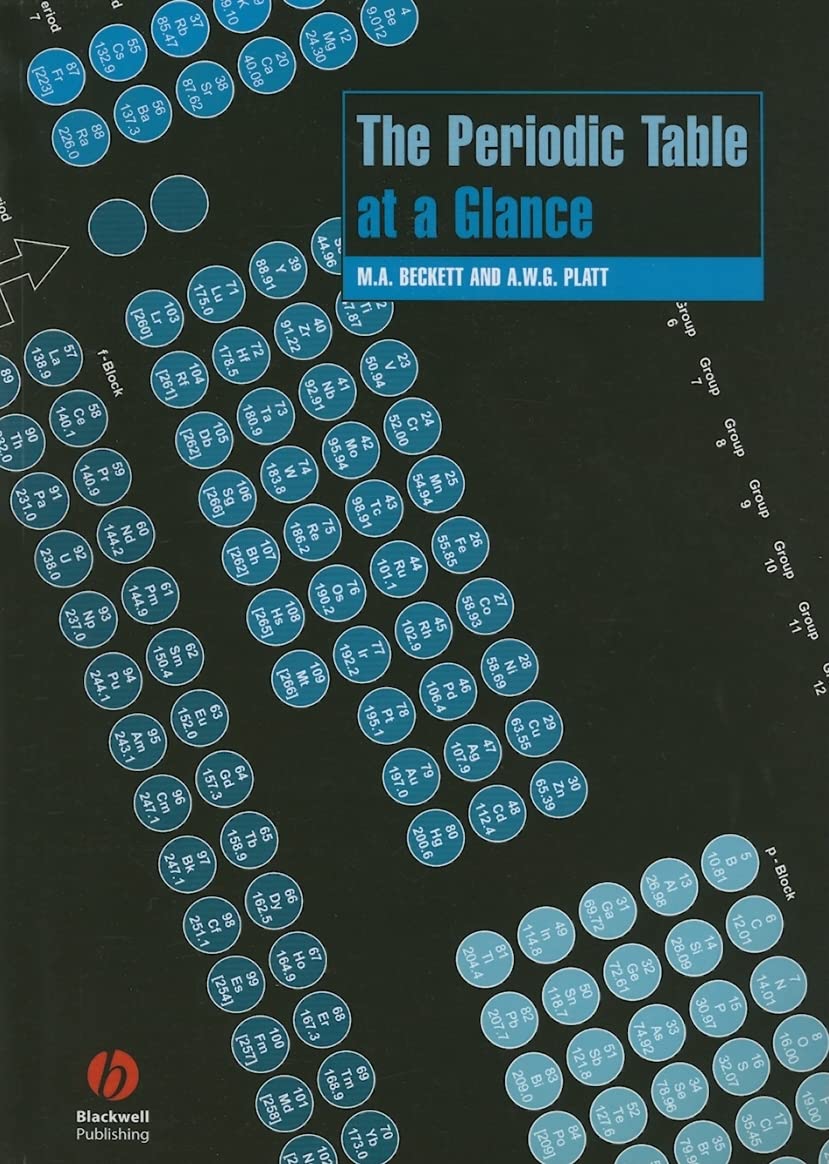 The Periodic Table at a Glance (Chemistry At a Glance),Used