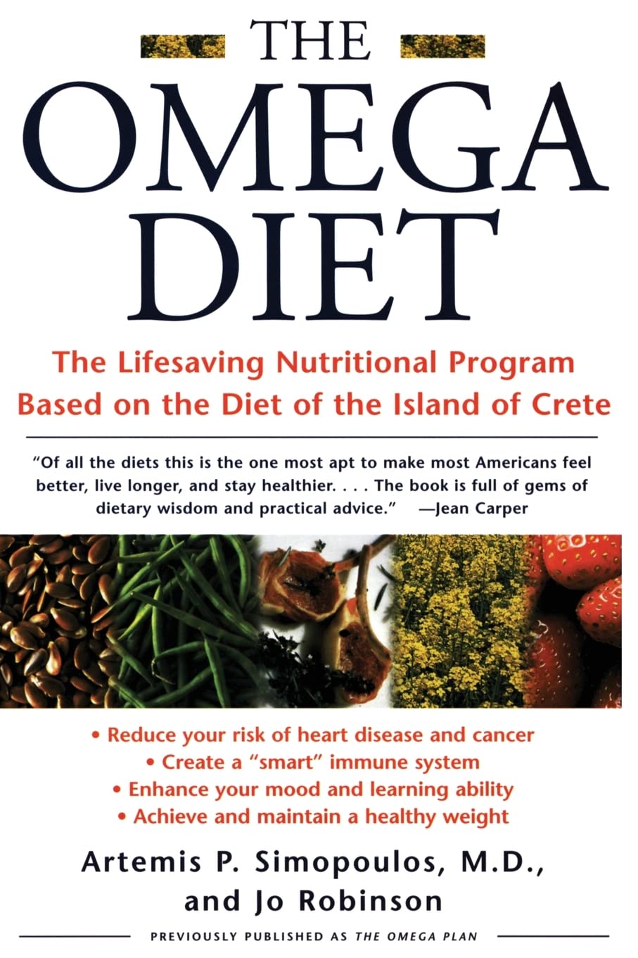 The Omega Diet: The Lifesaving Nutritional Program Based On The Diet Of The Island Of Crete