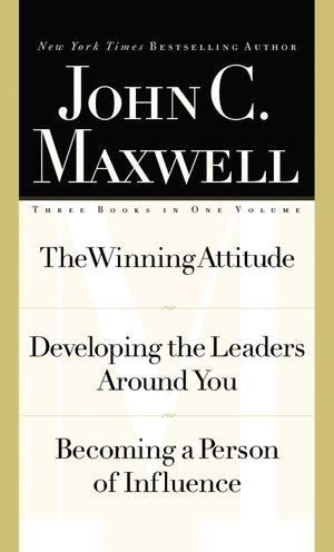 Maxwell 3in1 Special Edition (The Winning Attitude / Developing the Leaders Around You / Becoming a Person of Influence),Used