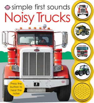 Simple First Sounds Noisy Trucks,Used